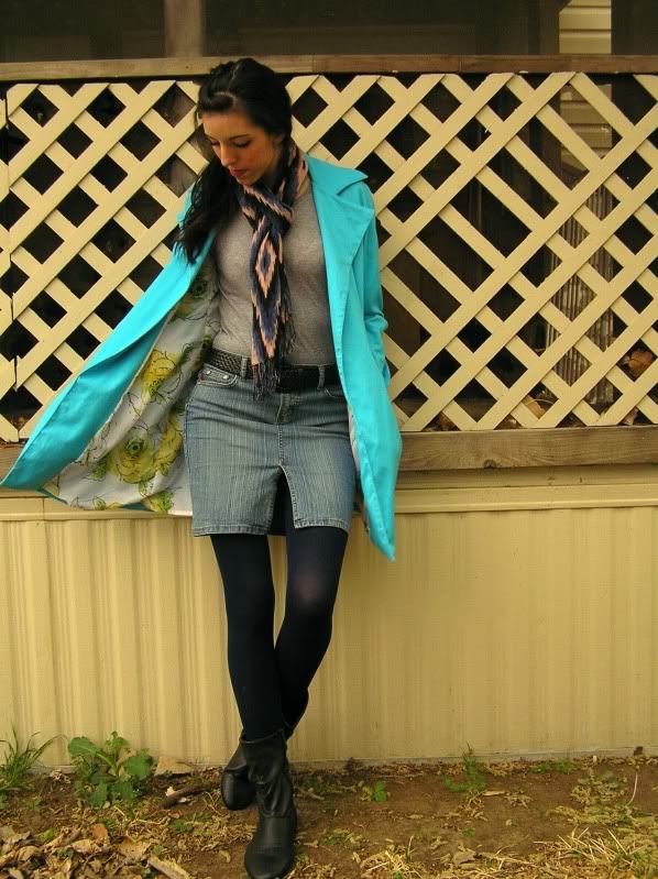 Megan Loves... Short Skirt, Long Jacket..